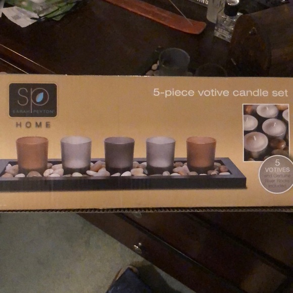 5-Piece Votive Candle Set - Sarah Peyton Home - Picture 4 of 8